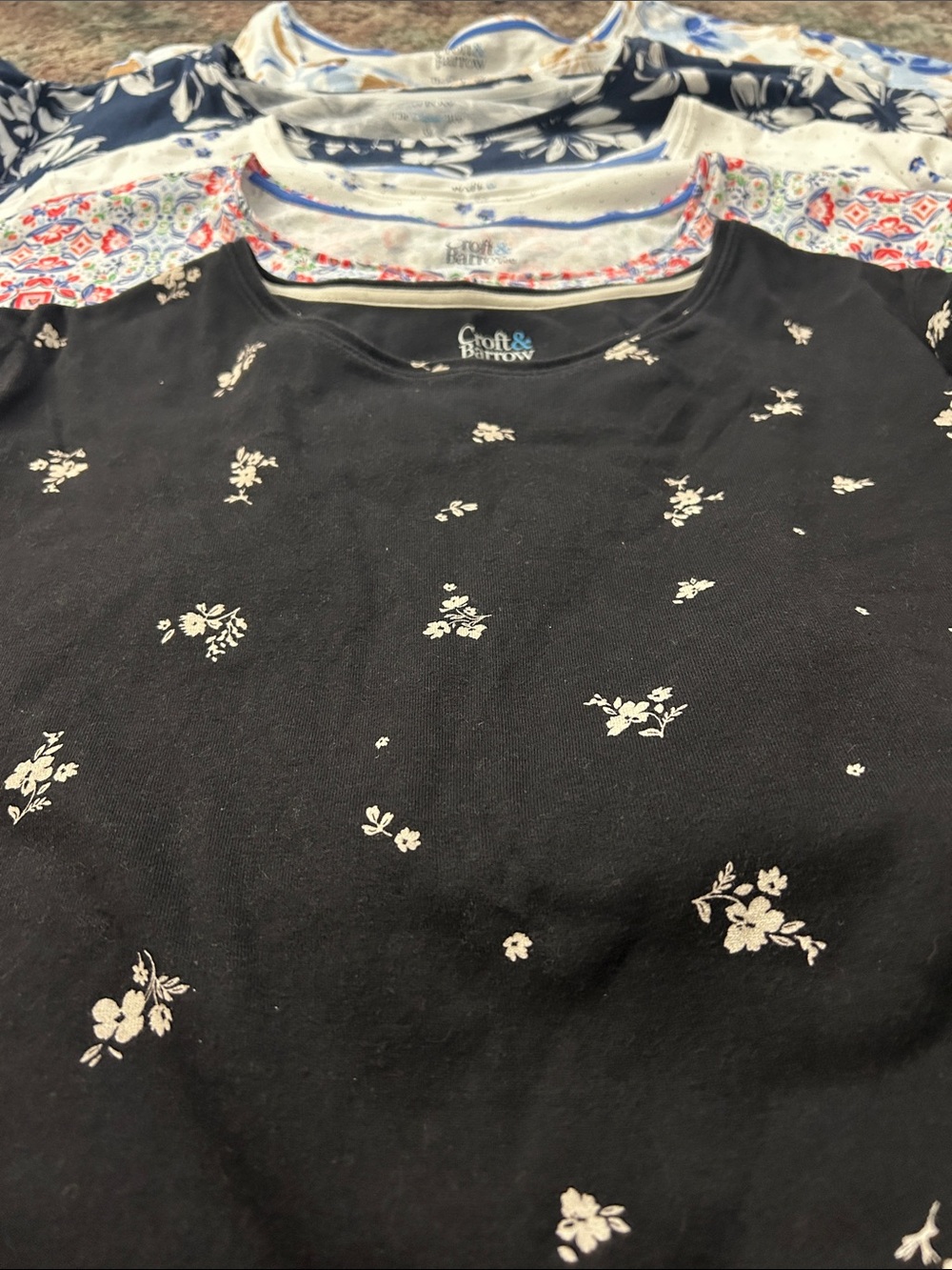 100% Cotton Croft & Barrow The Classic Tee